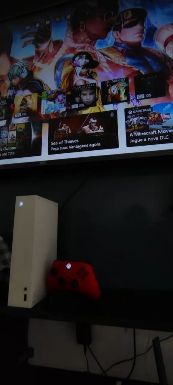 Xbox Series S+ Controle Vermelho - Foto 2