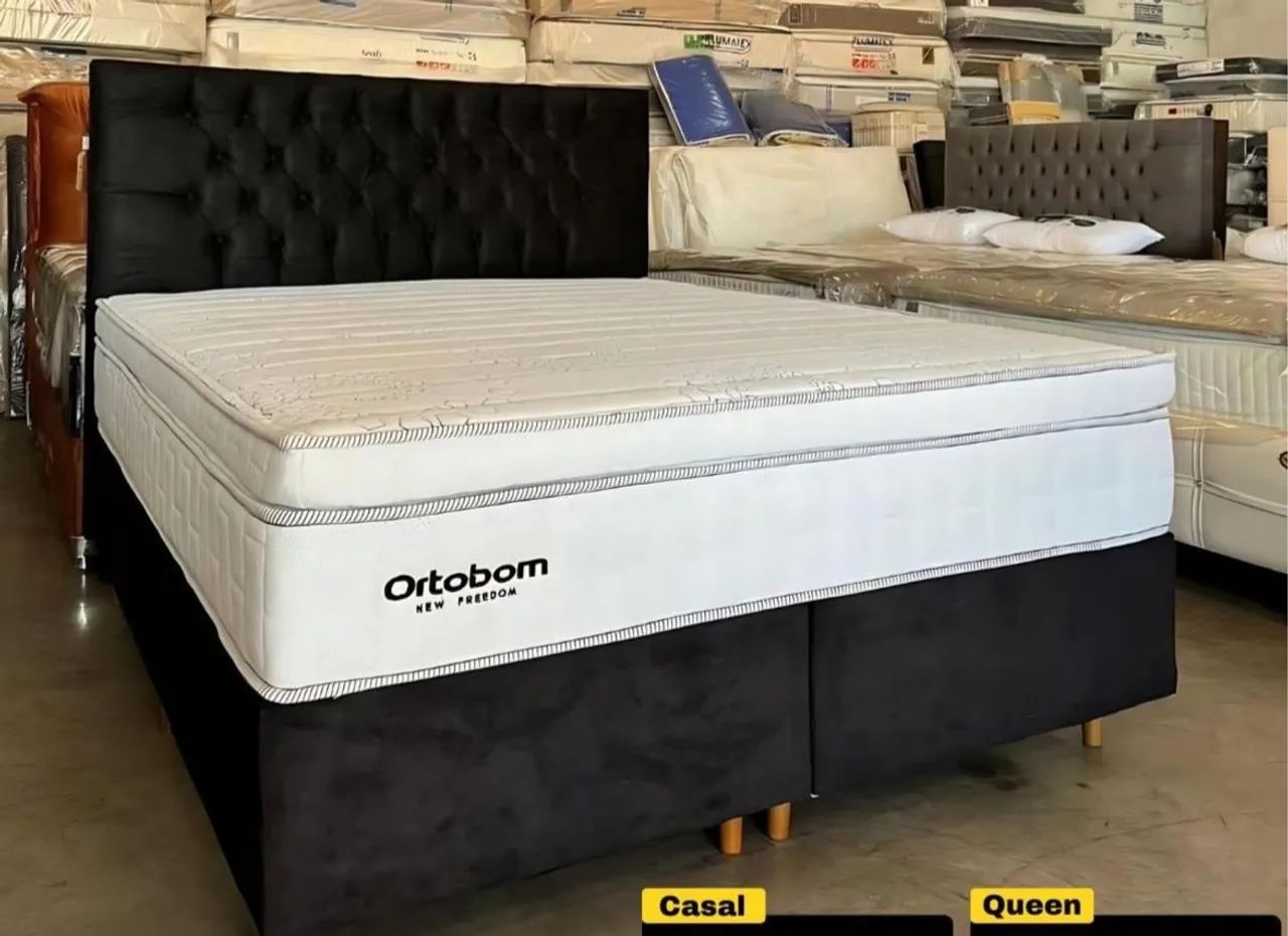 Cama casal Ortobom molas ensacadas  - Foto 5