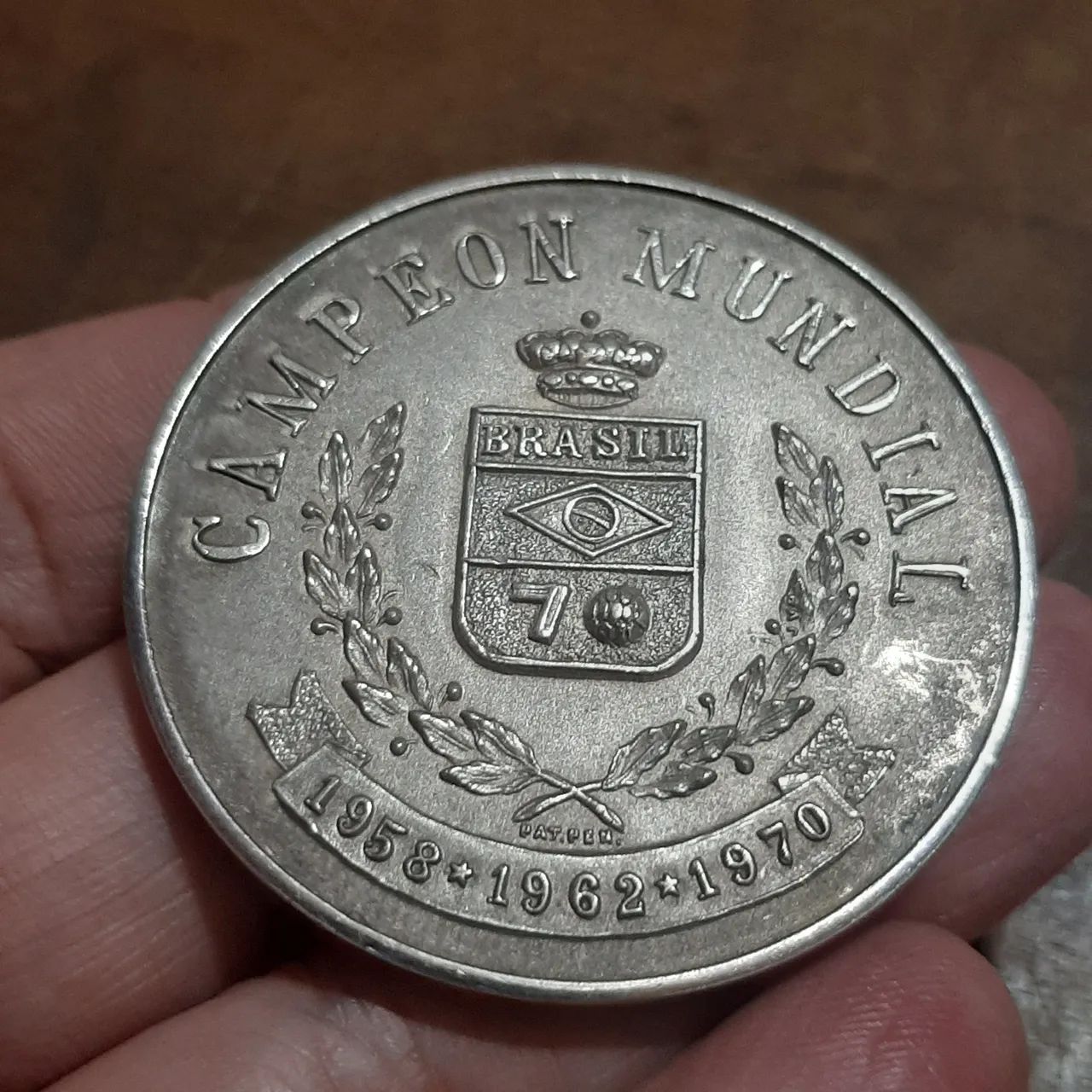 Medalha Campeonato Mundial México 1970 - Foto 4