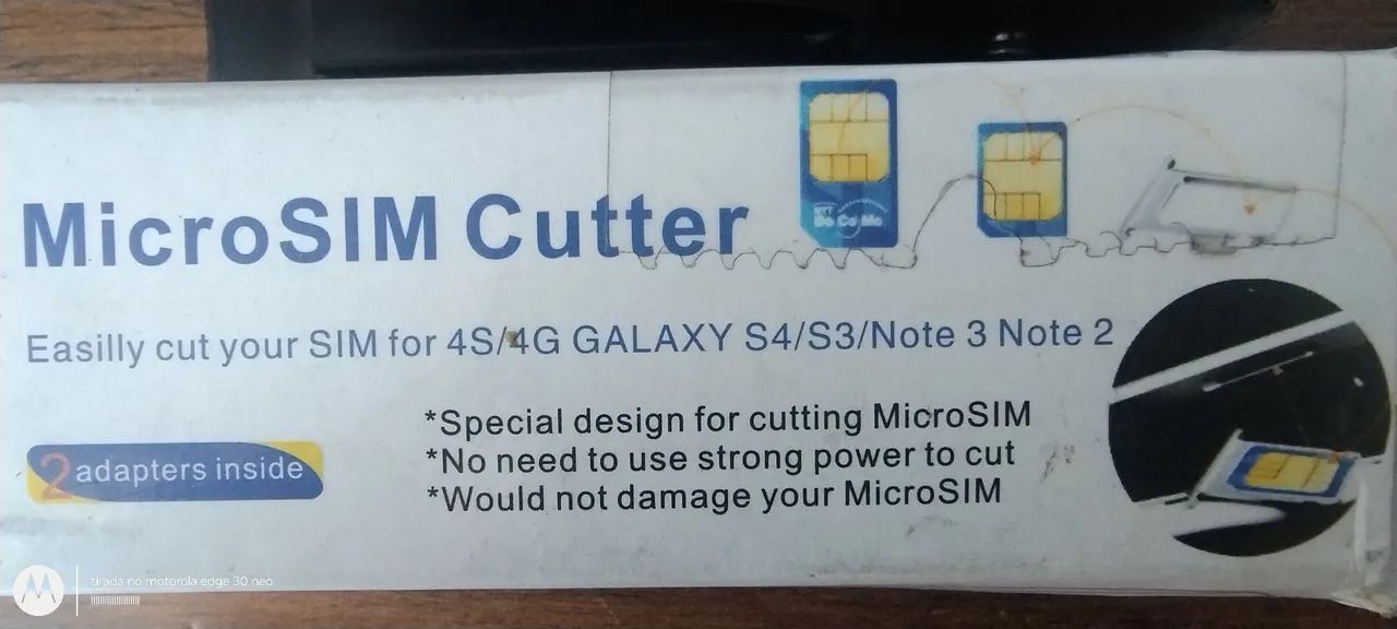 Cortador de cartão Micro Sim Cutter for Nokia Asha 230 Importado  - Foto 6