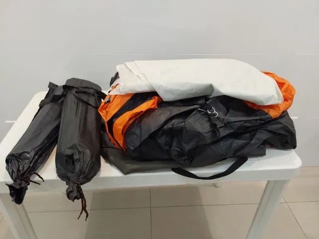 Barraca Joyfox Camping 8/12 Pessoas - Usada 1x, Como Nova! - Foto 4