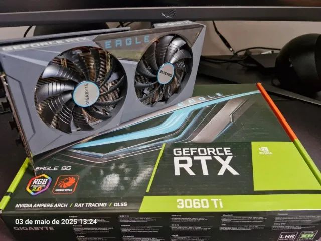 Placa de Vídeo Gigabyte Eagle Rtx 3060ti 8gb - Foto 4