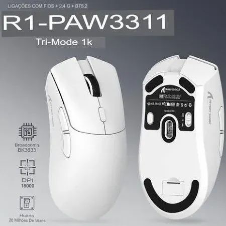 Mouse Gamer Attack Shark R1