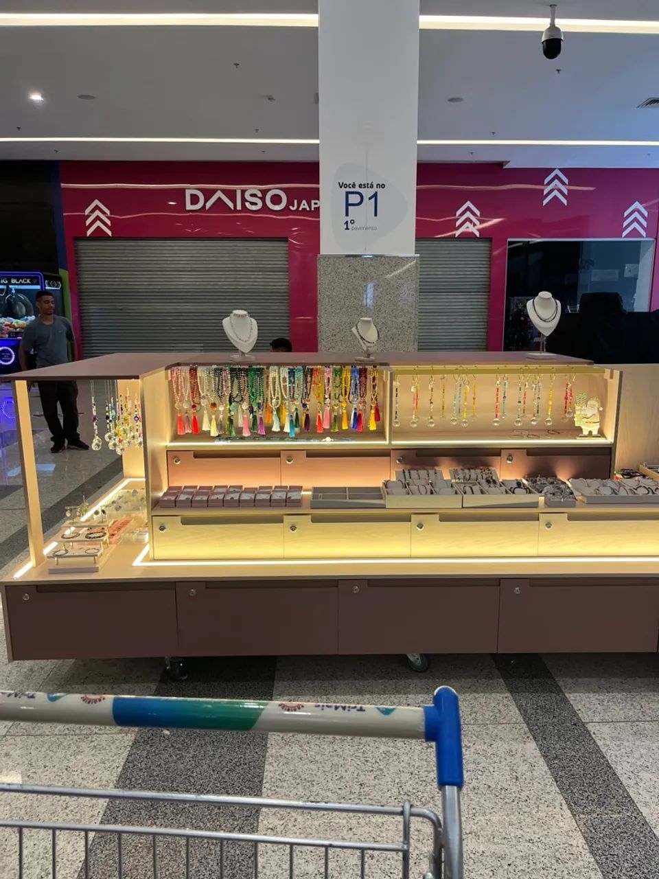 Carrinho Expositor para Shopping