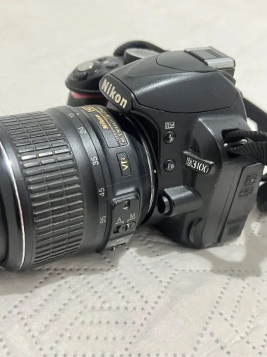 Câmera profissional Nikon D3100 - Foto 4