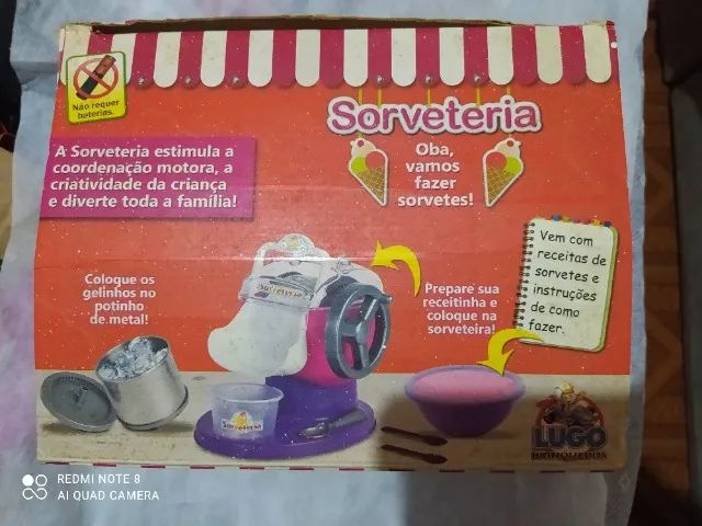 Aparelho de sorvete 