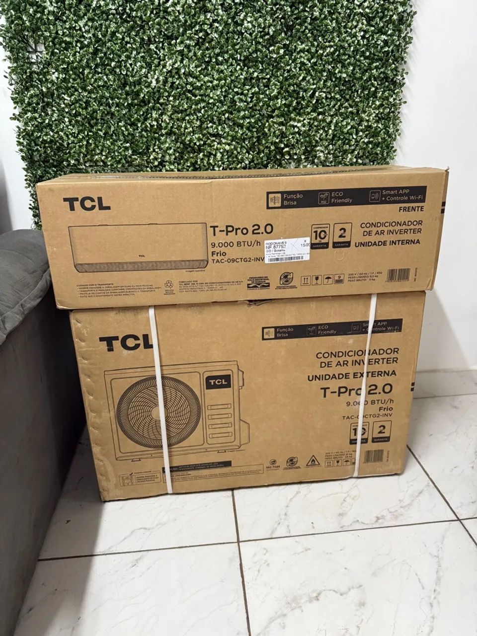 Ar Condicionado Split Inverter TCL T-Pro 2.0 9.000 btus inverter 