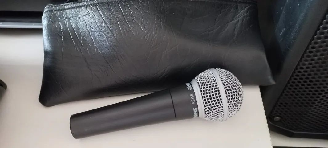 Microfone Profissional SM58-LC Shure - Foto 2