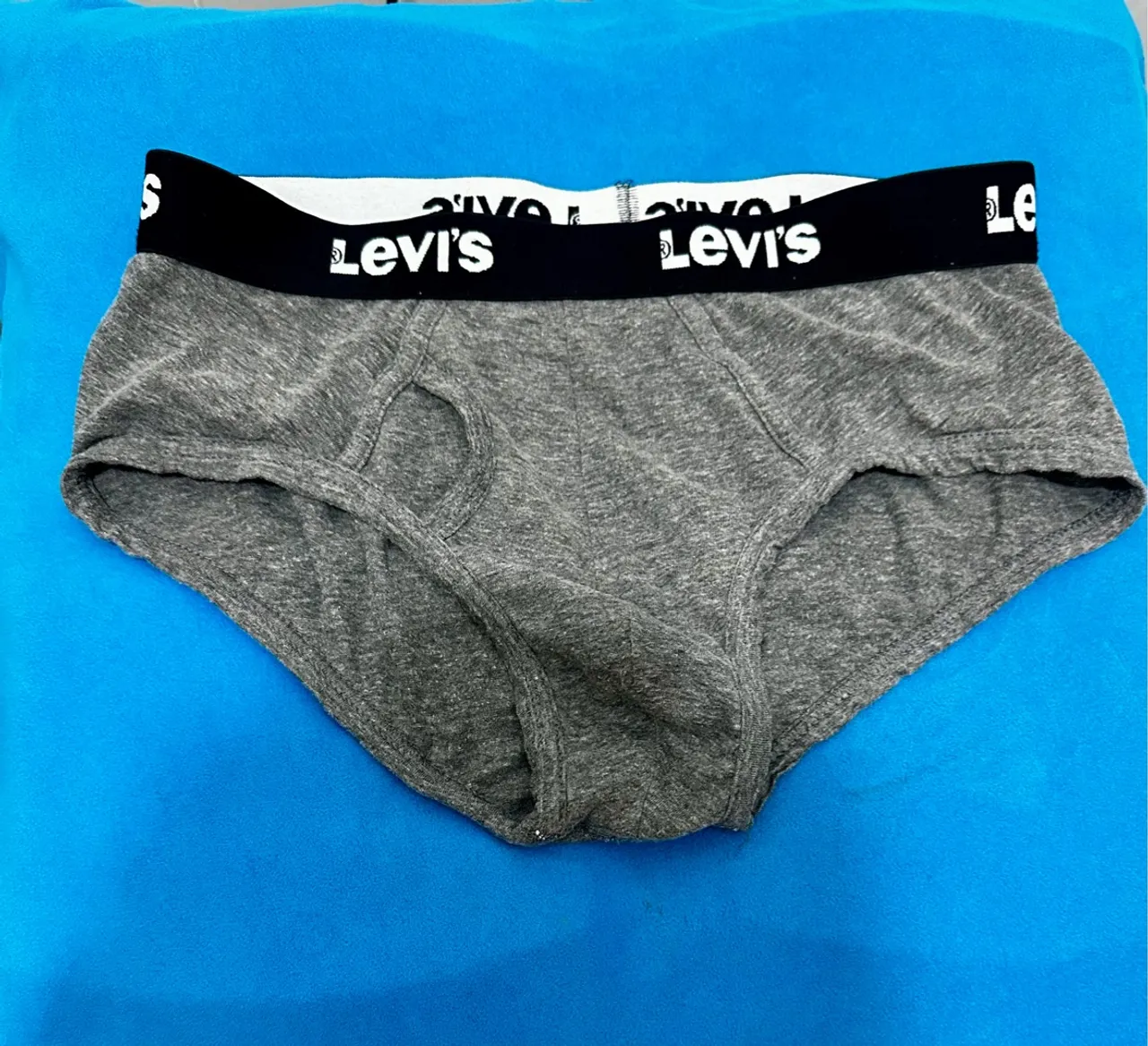 Cueca Box Levi's Cinza usada