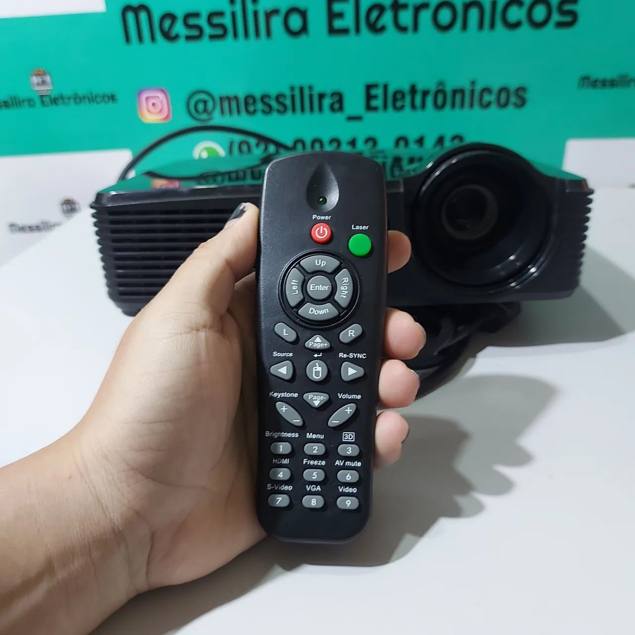 Projetor profissional DX551 3200 lumens HDMIImagens Incríveis - Foto 3