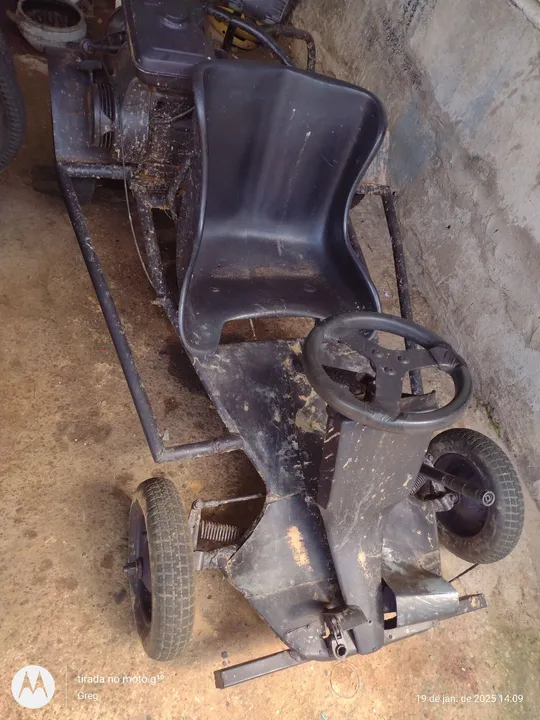 Kart off round preparado pra terra e asfalto motor 150cc