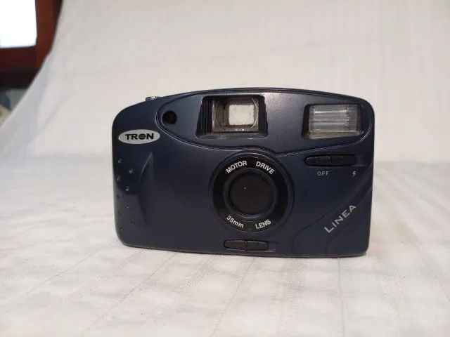 Câmera Analógica Tron Linea 35 Mm Azul - Foto 2