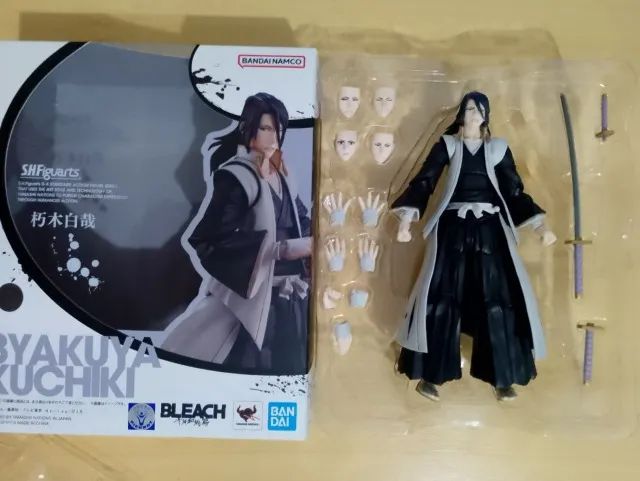 Byakuya Kuchiki - Bleach - SH Figuarts - C/DETALHE