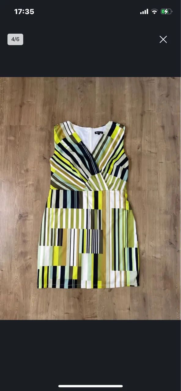 Vestido tam G3 Estampa listras da  Eagle - Foto 4