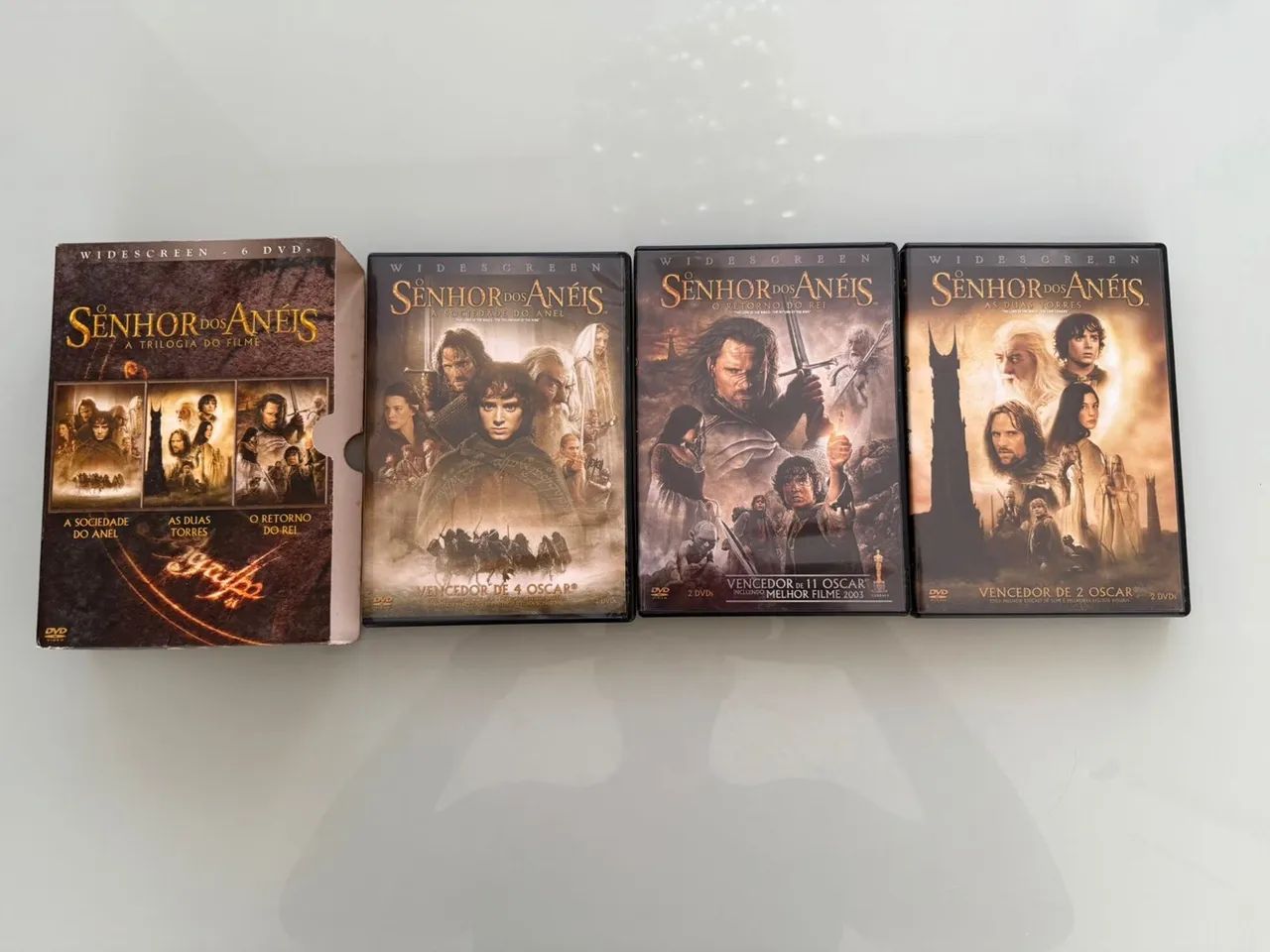 Trilogia Senhor dos Anéis - DVD