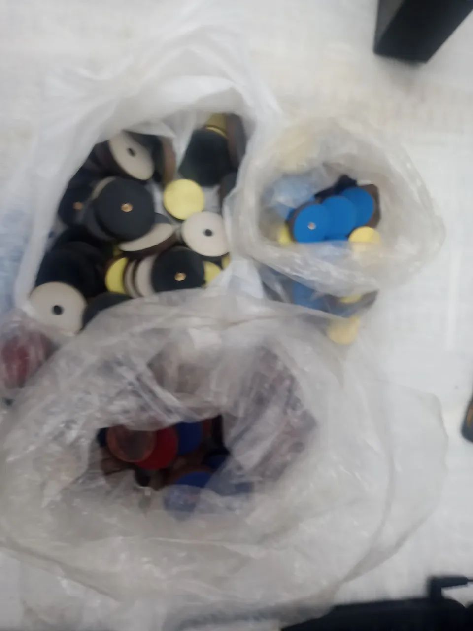 Peças de tabuleiro de damas 