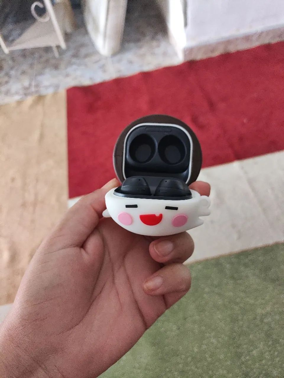 Fone bluetooth Samsung Galaxy buds fe MUITO NOVO NA GARANTIA - Foto 6