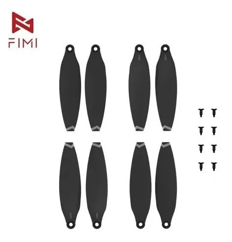 Kit Hélice Drone Fimi X8 Mini Reposição Cw/ccw 8 peças e parafusos (Nova) - Foto 3