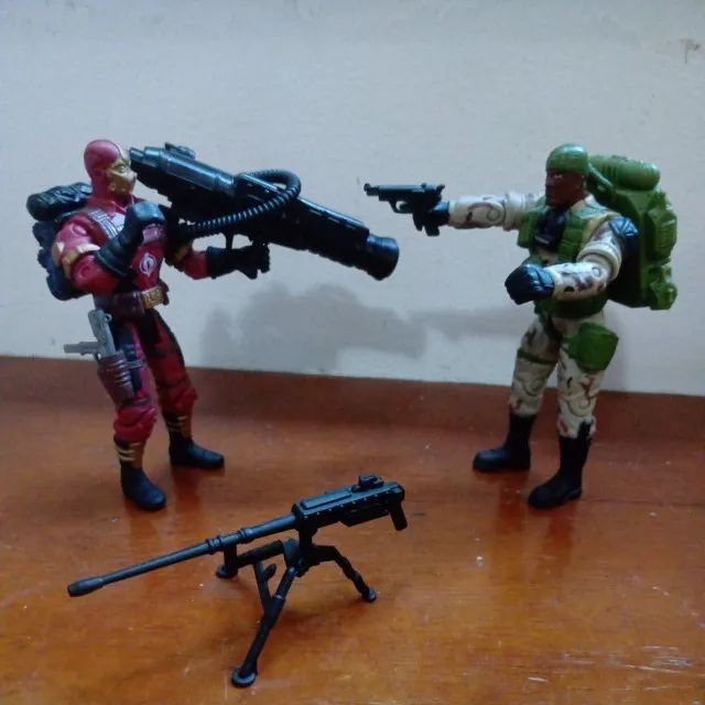 ? Mega Lote - 6 Pares G.I. Joe vs. Cobra (2001) - Completo e Raro! ? - Foto 3