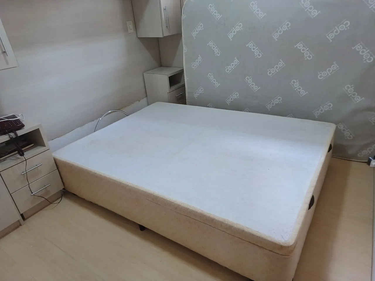 Base Box Casal com baú 