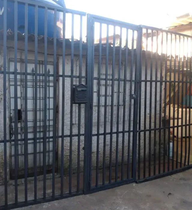 portão ferro com grade 260x3,70 / retiarr vila formosa