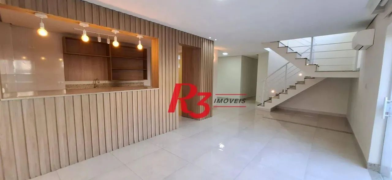 Casa, 380 m² - venda por R$ 1.490.000,00 ou aluguel por R$ 13.000,00 - Embaré - Santos/SP - Foto 9