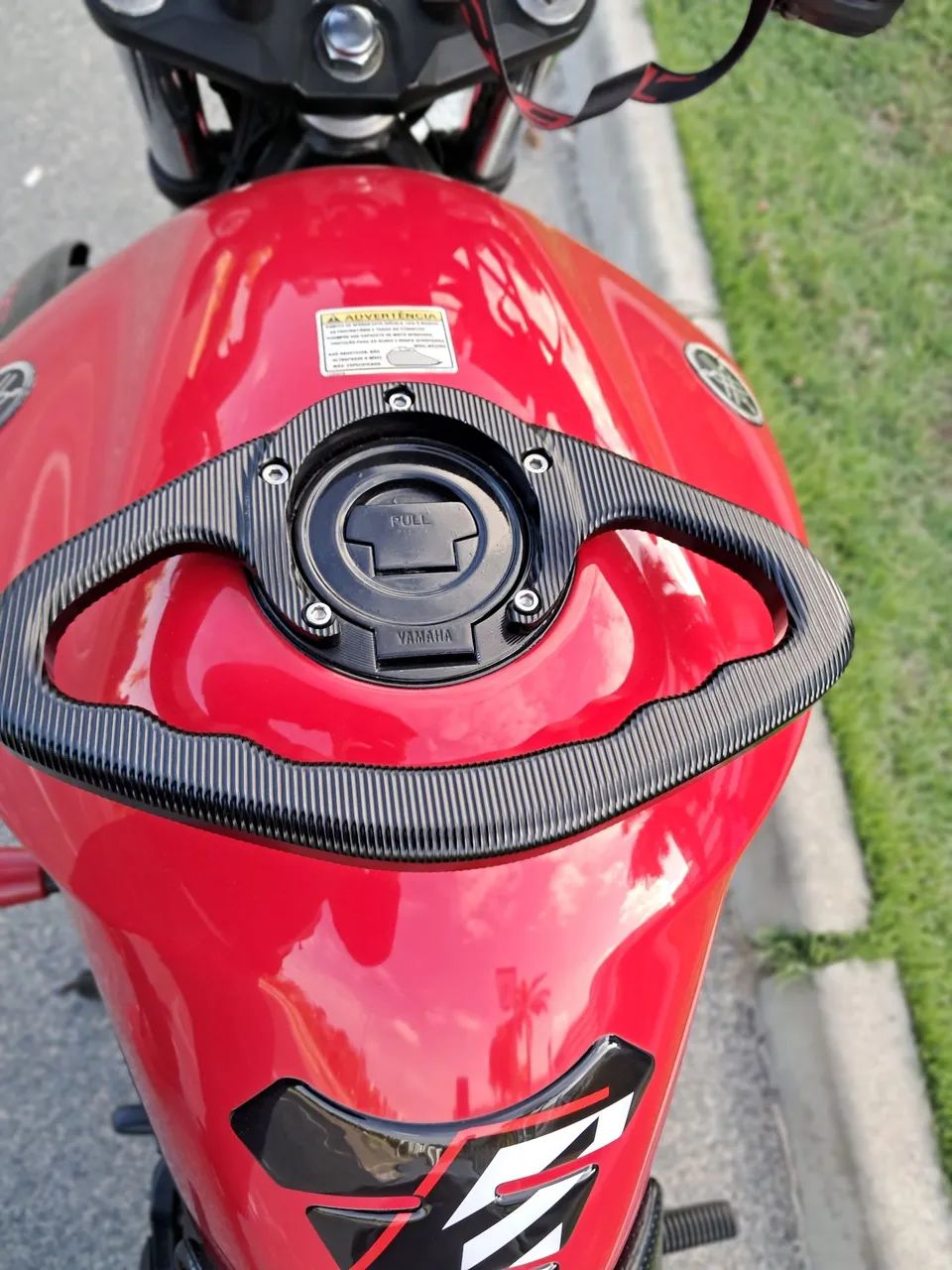Alça do Tanque Xj6  Safe Grip todas Yamaha - Foto 2