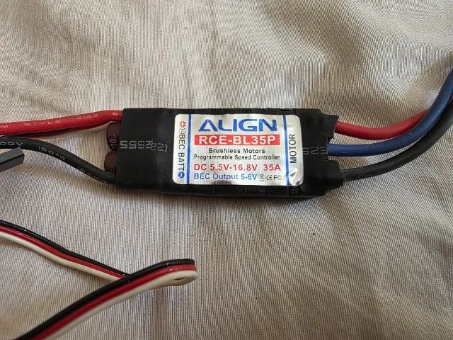 ESC Align RCE-BL35P + Motor Turnigy H2218 3550KV - Foto 2