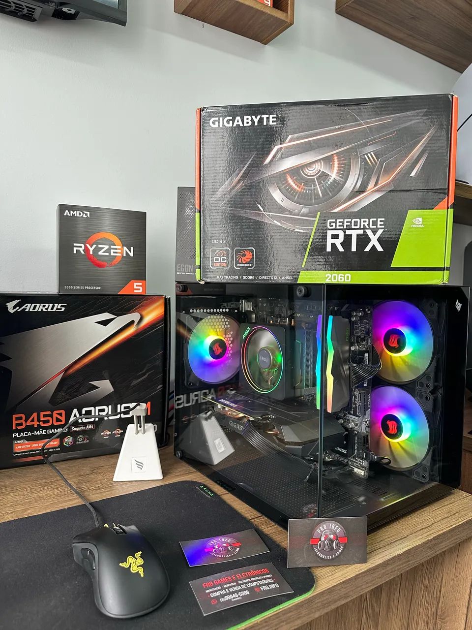 ま様PC/Ryzen5 5500/16G/RTX2060 PC Mancer Gamer, AMD Ryzen 5 5500, GeForce RTX 2060 6GB