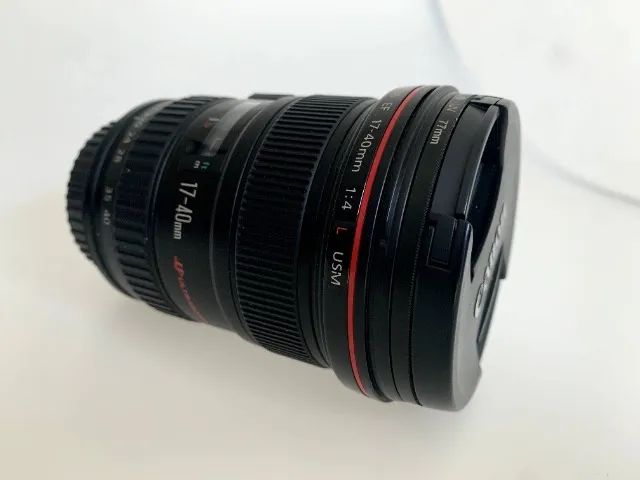 Lente Canon EF 17-40mm 1.4 F/4l USM