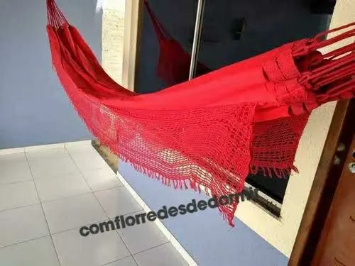 Rede de Dormir Delicate Tecido Liso -Entrega Grátis  - Foto 5