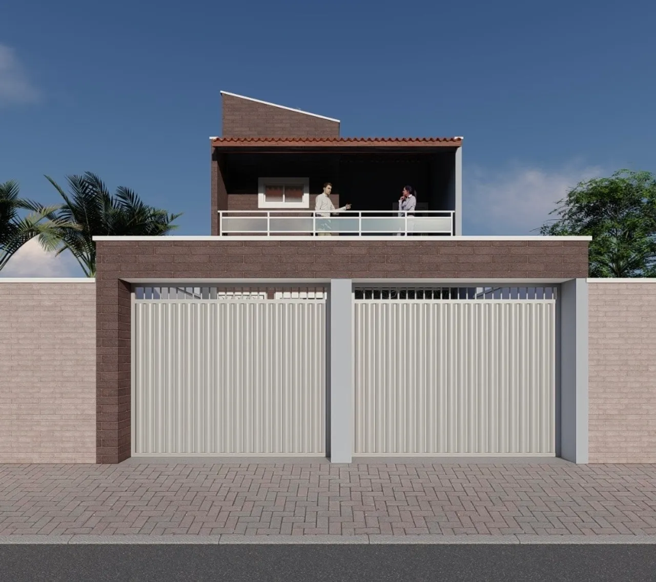 Casa duplex com 4 quartos no bairro Antonio Bezerra.