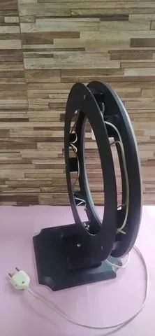 Ringlight redonda 6 bocais com fiação - Foto 3