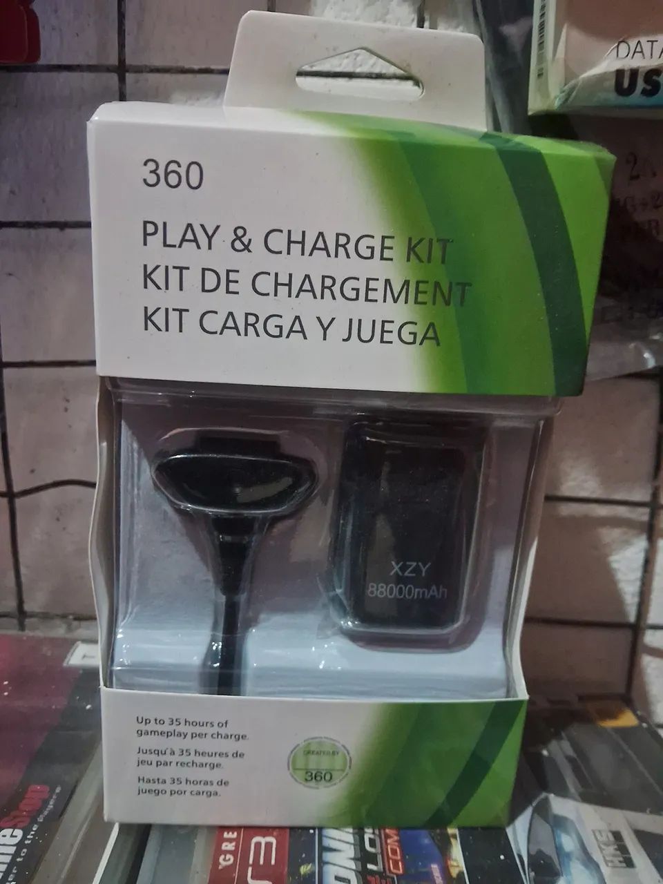 Bateria controle Xbox 360 - Foto 4