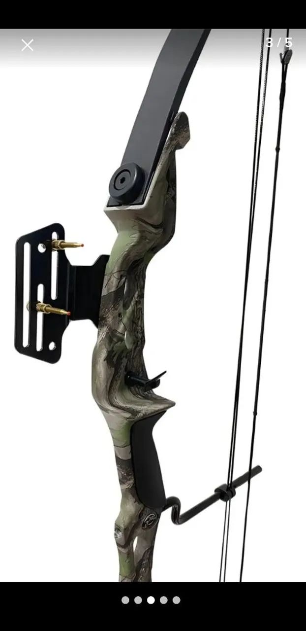 Arco composto man kung destro camuflado 55 libras  - Foto 3