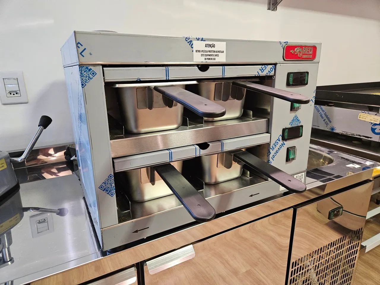 conservador de proteínas 4 cubas a pronta entrega 