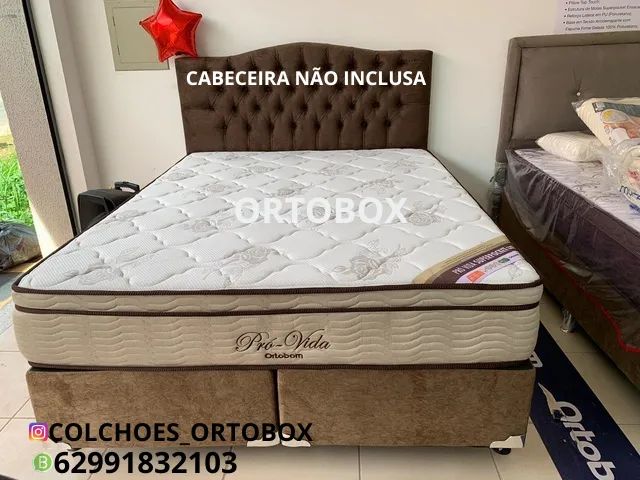 Cama Box Queen size Pro vida da ortobom espuma D33 - Foto 2