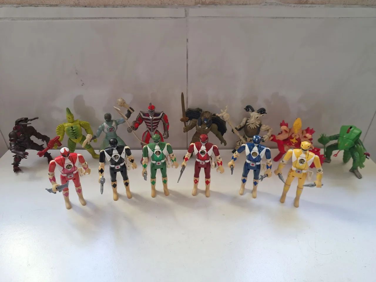 Coleção Power Rangers Clássicos Original Bandai 1993
