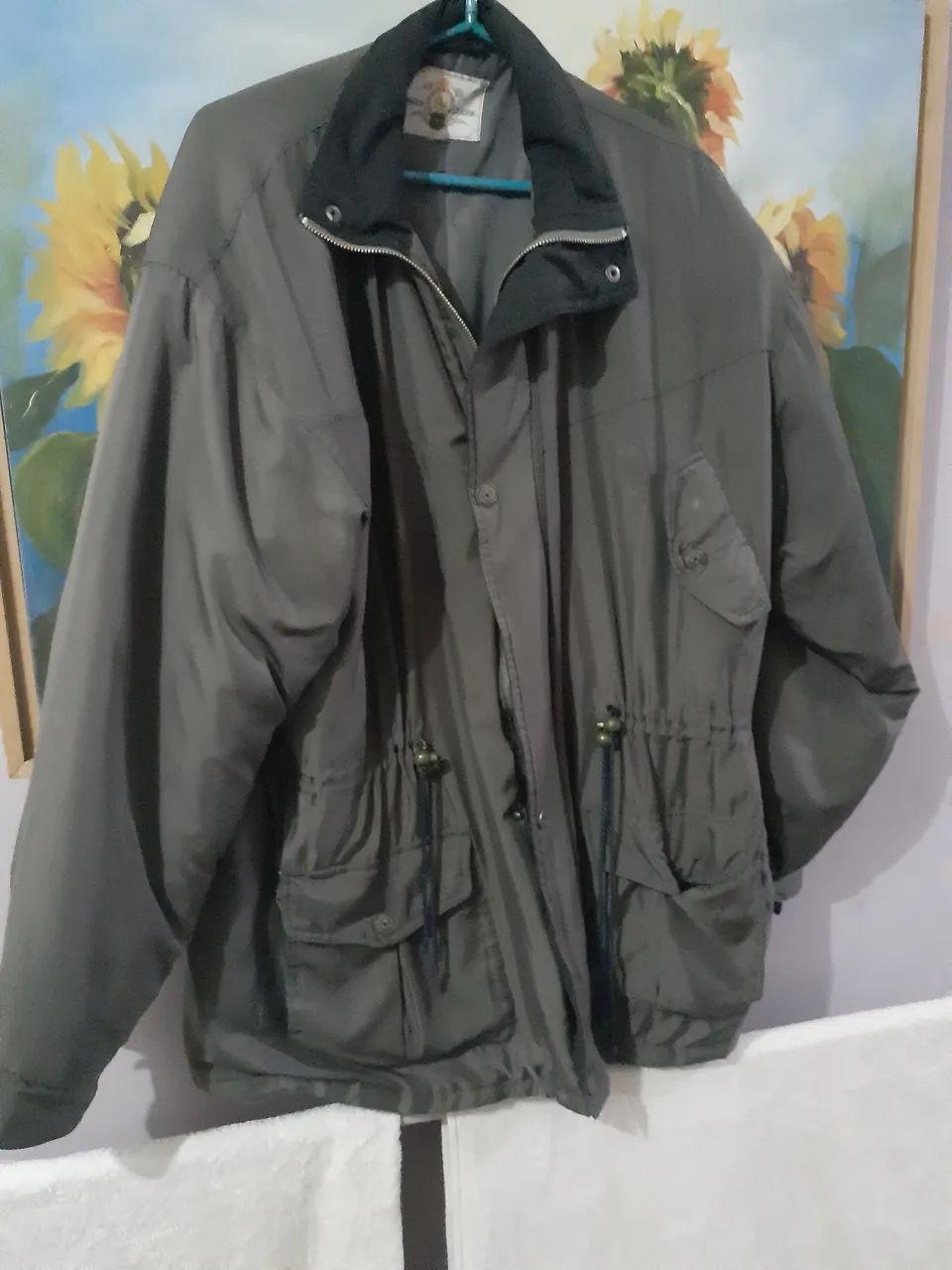 Casaco/Jaqueta Masculina Cinza - Foto 2