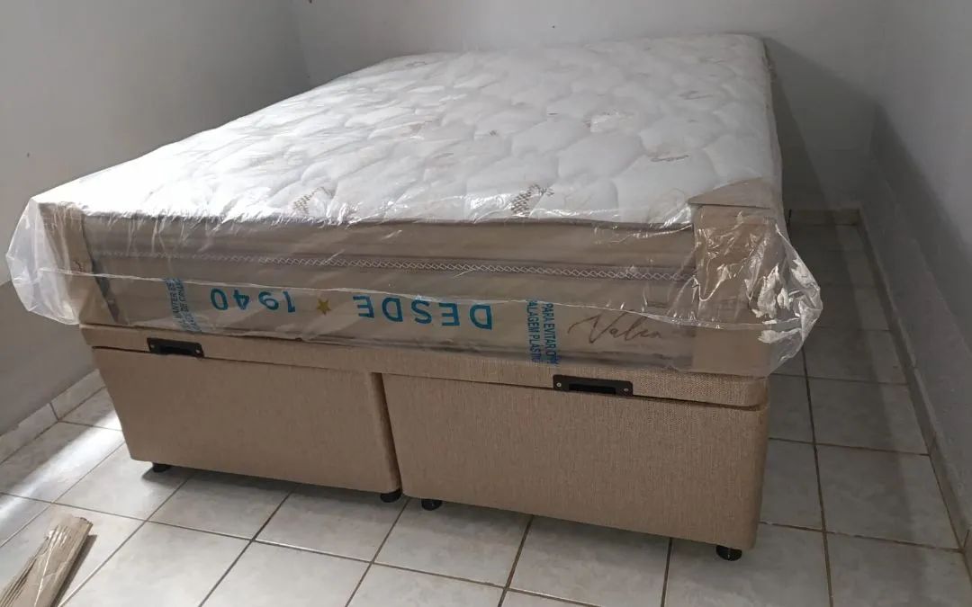 Cama Box com Baú probel molas ensacadas  - Conforto e Organização - Foto 2