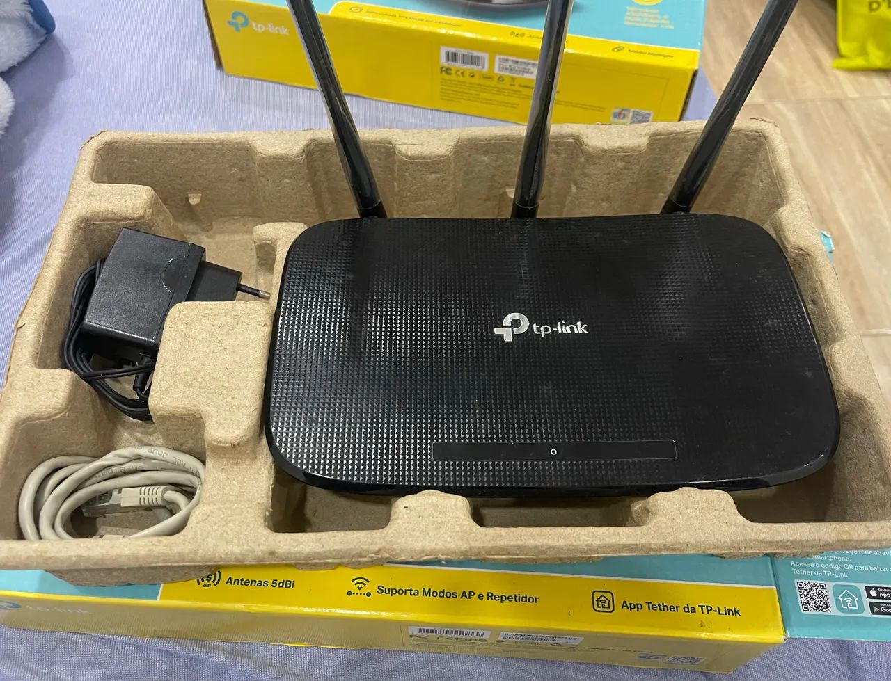 Roteador wireless N 450mbps tp-link - Foto 2