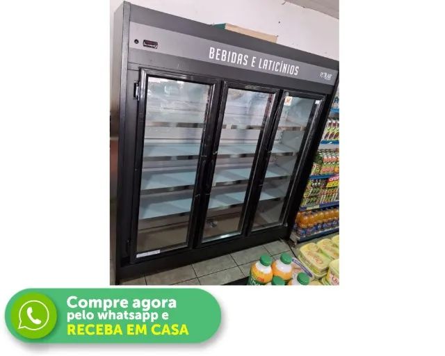 Expositor Refrigerado 3 Portas Polar Novo
