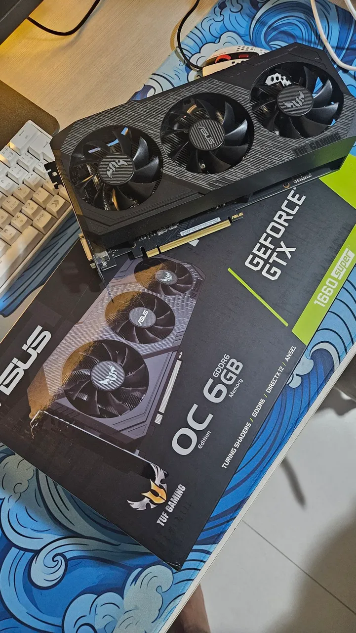 Placa de Vídeo ASUS GeForce GTX 1660 Super OC 6GB