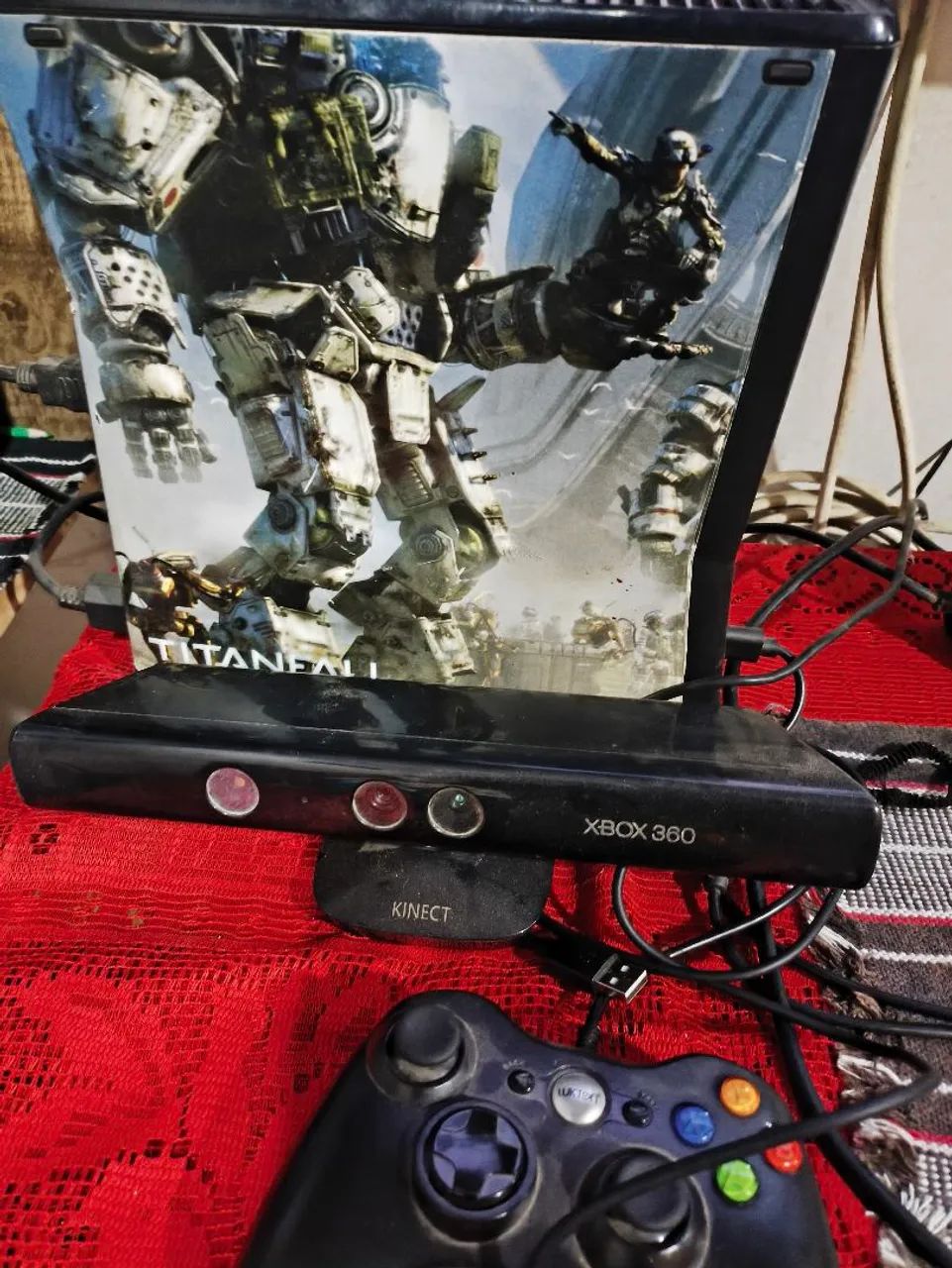 X box 360 com 15 .200 jogos e mais 20 jogos de kitnet 