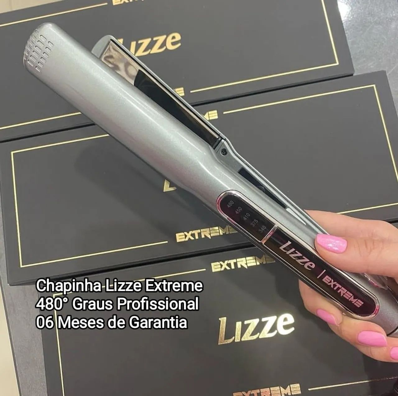Chapinha Lizze Extreme 480° Graus Profissional Nova Lacrada Sem Uso 06 Meses de Garantia 