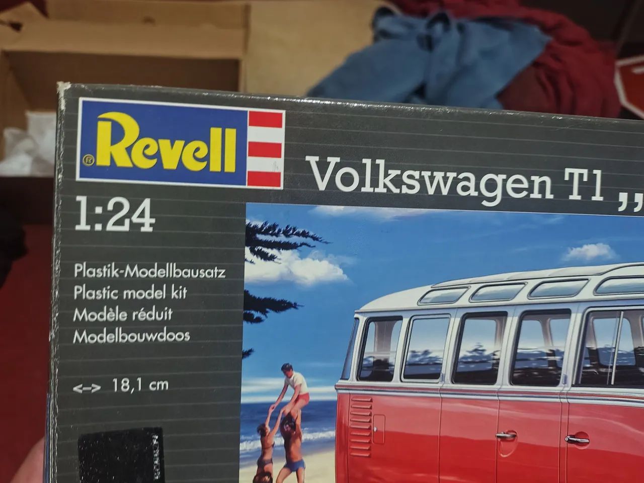 Kit vw 1/25 Kombi revell, Fusca já foi vendido - Foto 4