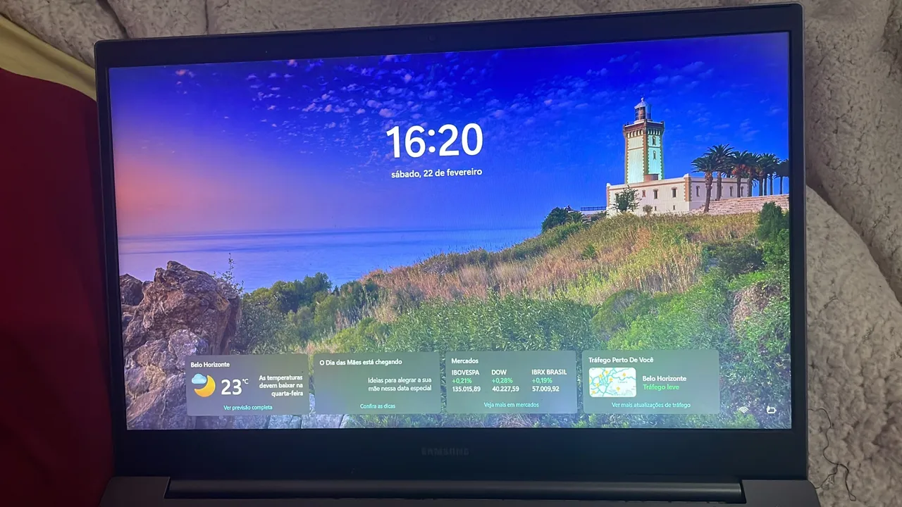 Notebook da Samsung + Apple Watch s5