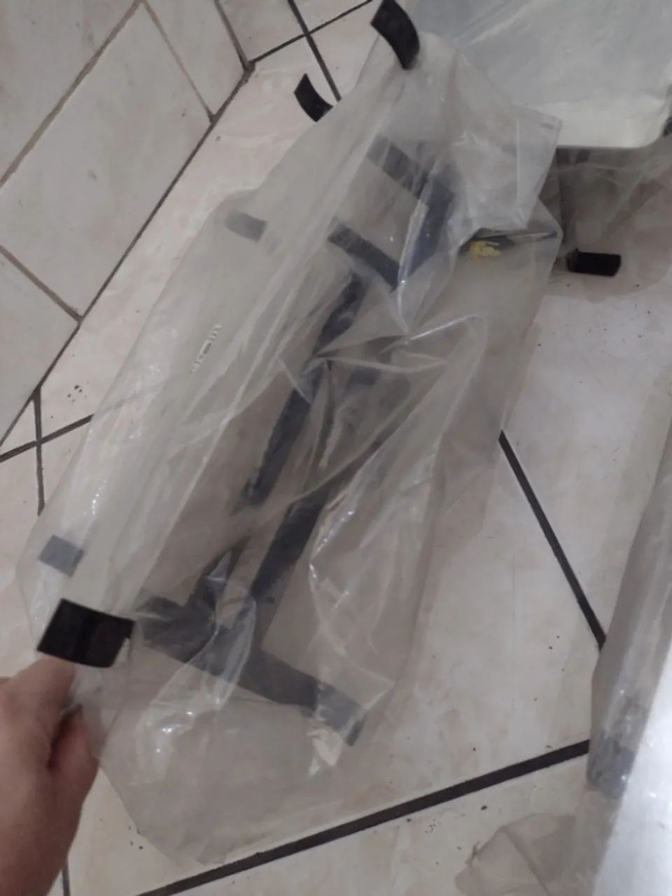 Suporte aço e alumínio para travessa com espiriteira  - Foto 3