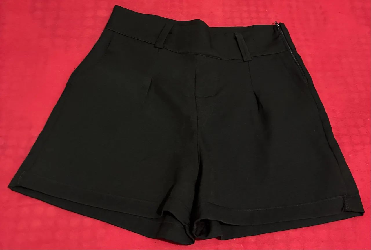 Shorts alfaiataria feminino P
