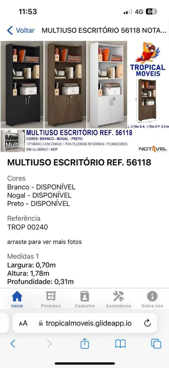 Armário multiuso